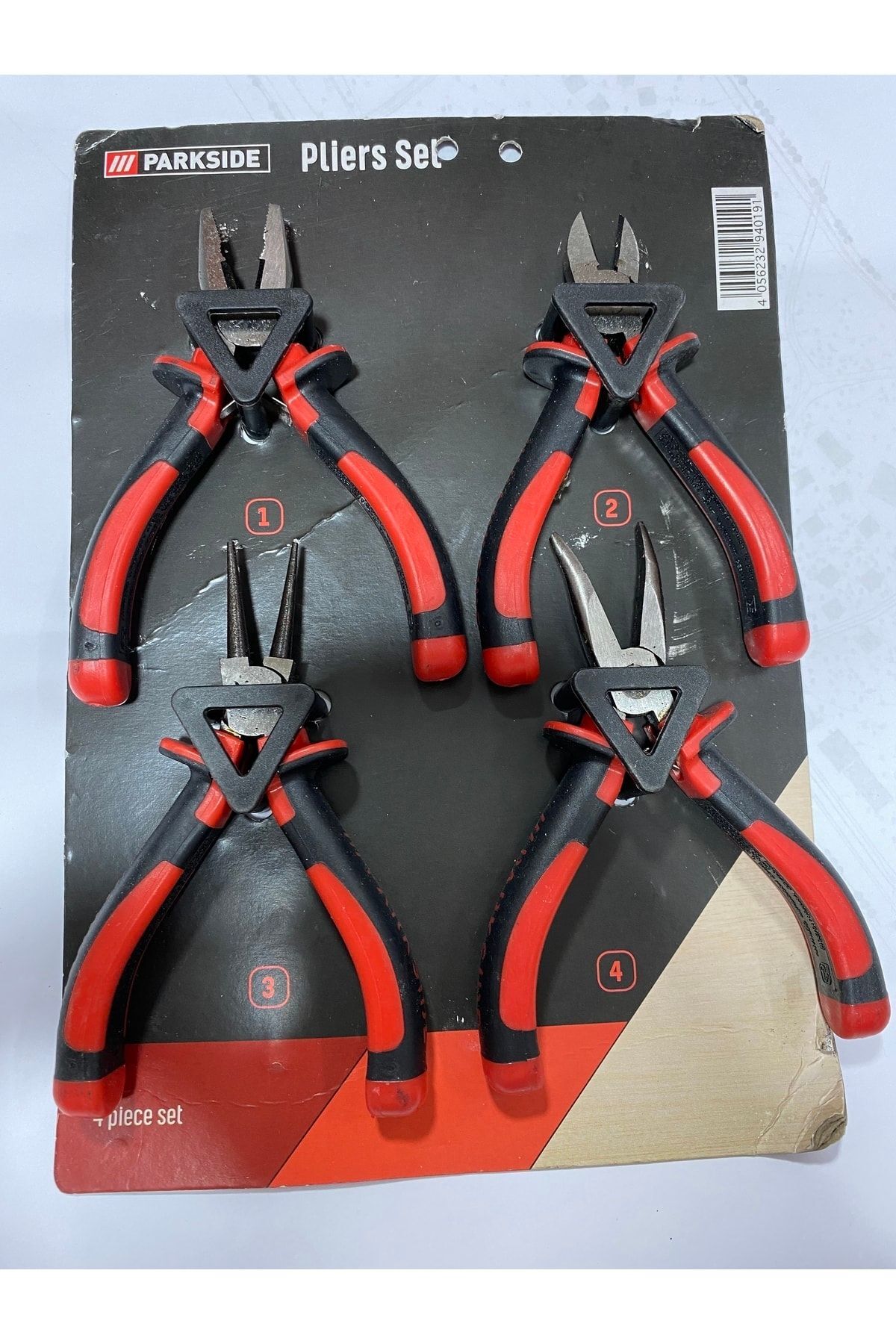 Elektronikçi Yan Keski - Pense - Kargaburun 4'lü Takım