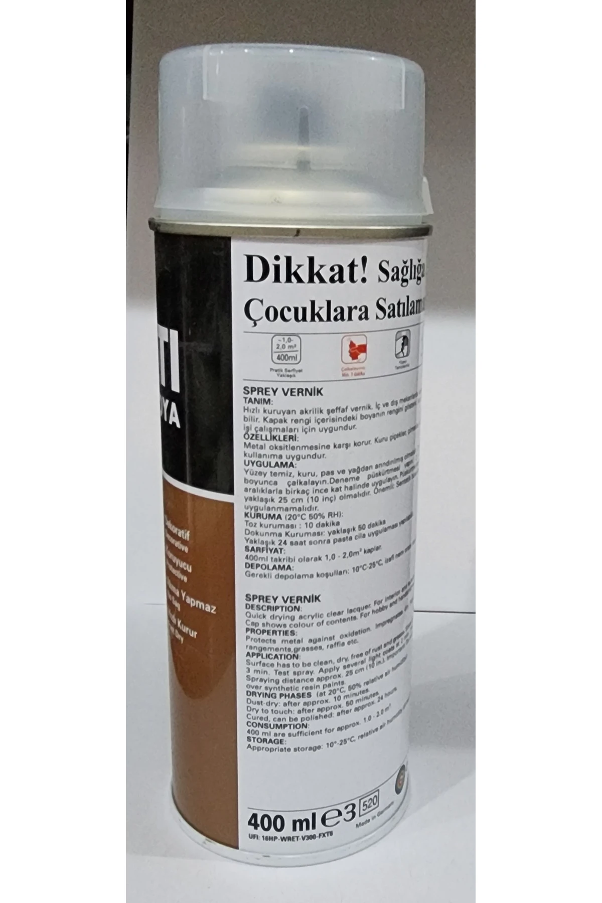 CASATİ SPREY PARLAK VERNİK 400 ML