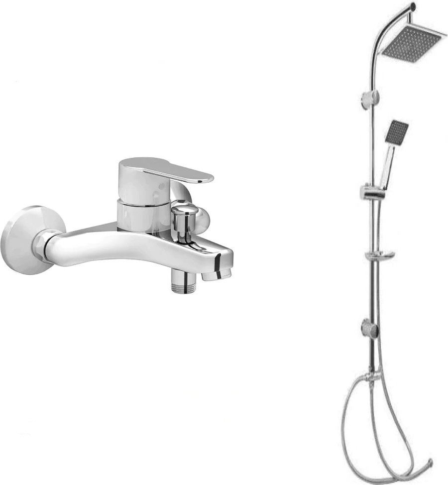 Win S Banyo Batarya ve Karine Tepe Yağmurlama Duş Takımı