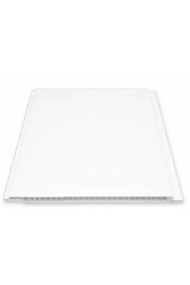 Düz Beyaz Plastik Pvc Duvar Tavan 10 Adet 20 cm X 2,5 m 5 m2