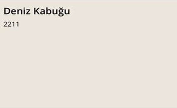 Pastel Yarı Mat Boyası Deniz Kabuğu 2,5 Lt (3,5 Kg)