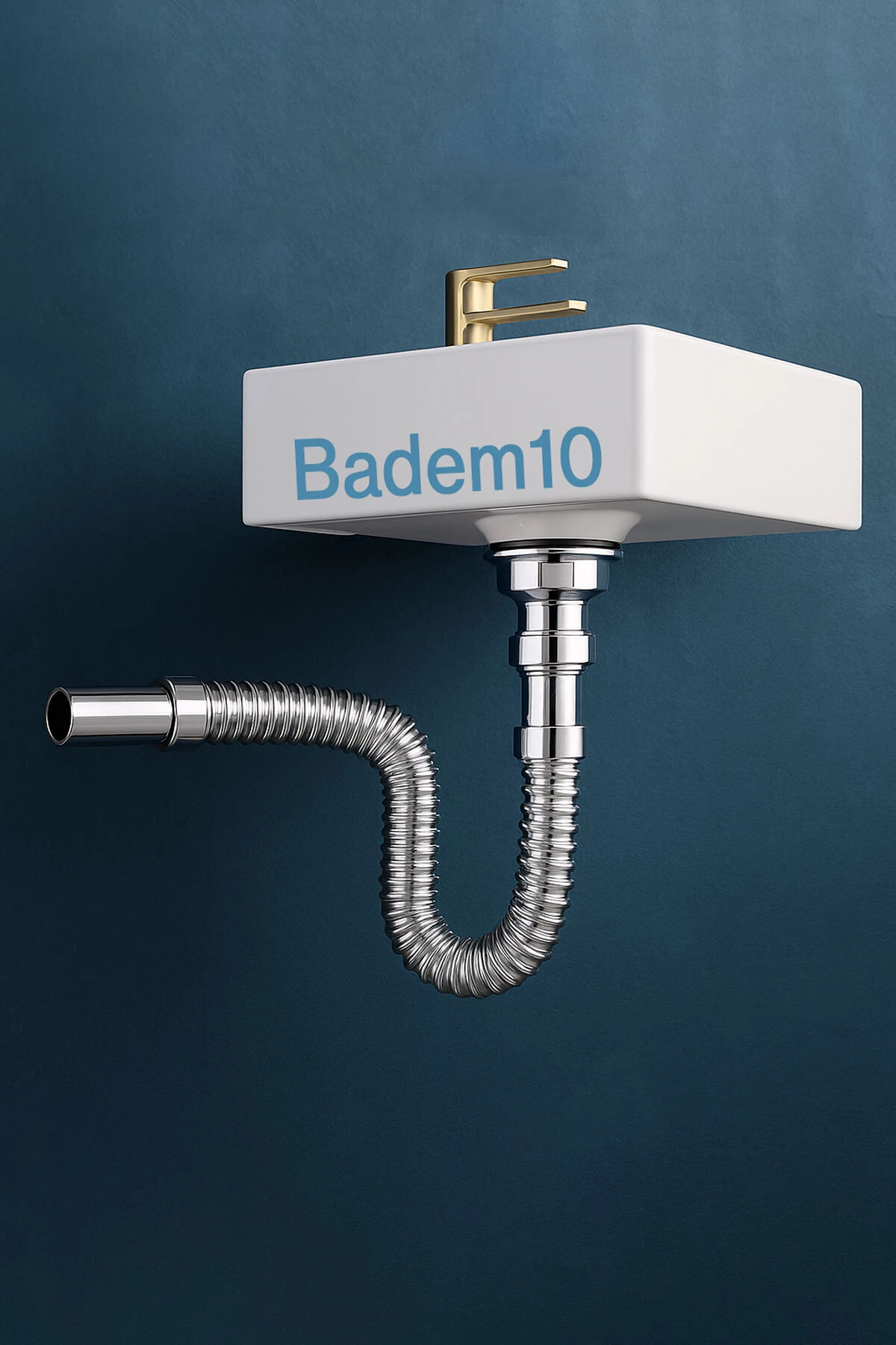 Körüklü Lavabo Sifonu Koku Önleyici Krom Gümüş Evye Gider Borusu Sifon Hortumu Uzun 33-80 cm Uzayan