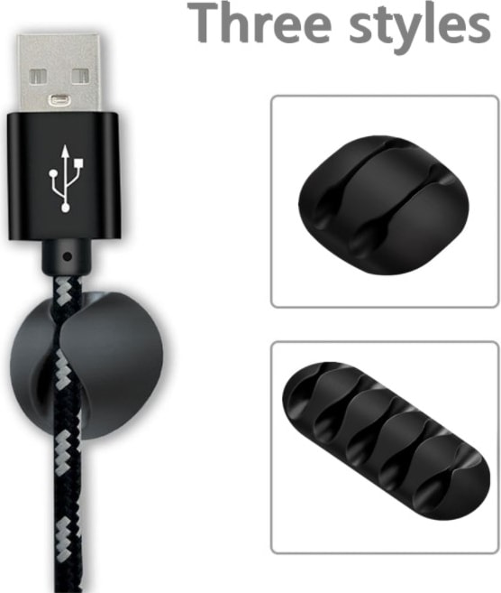 16 Parça Telefon Bilgisayar Kablo Düzenleyici Set