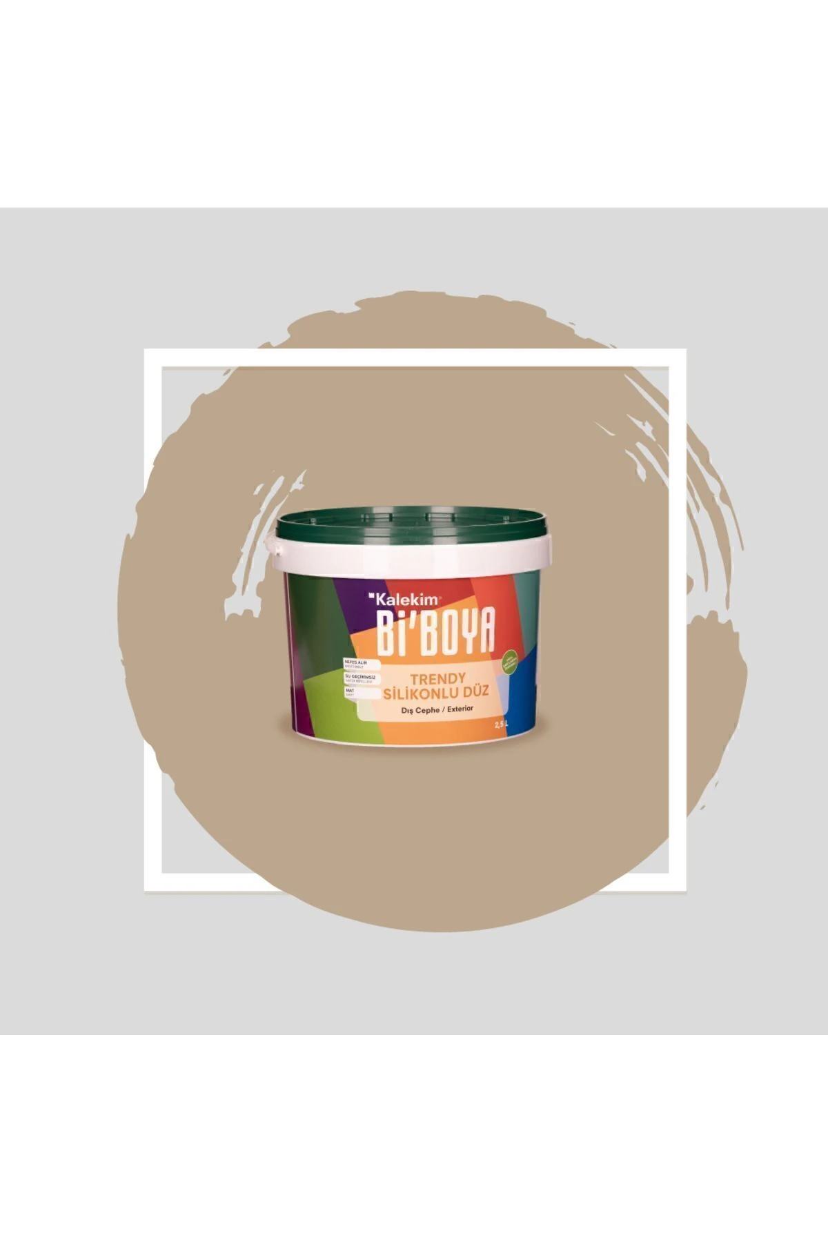 Silikonlu Dış Cephe Boyası 2.5 Lt 4024