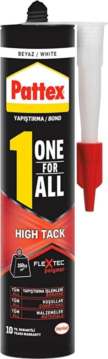 One For All HT Yapıştırıcı (High Tack) Beyaz Montaj Yapıştırıcısı 460gr.