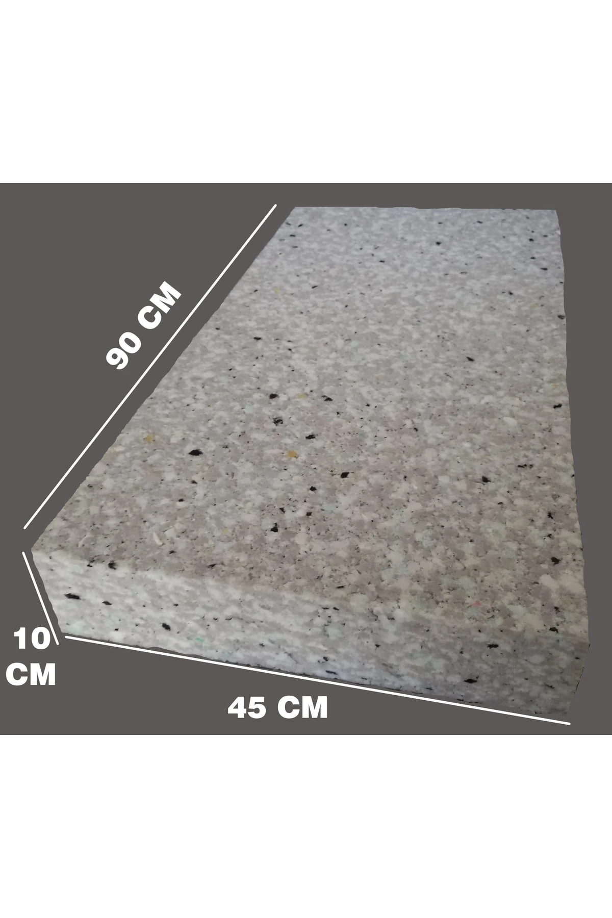 Eko Sünger 90x45 10 Cm Kalınlık Yer Minderi, Minder, Süngerli Yer Minderi, Sert Sünger, Sünger
