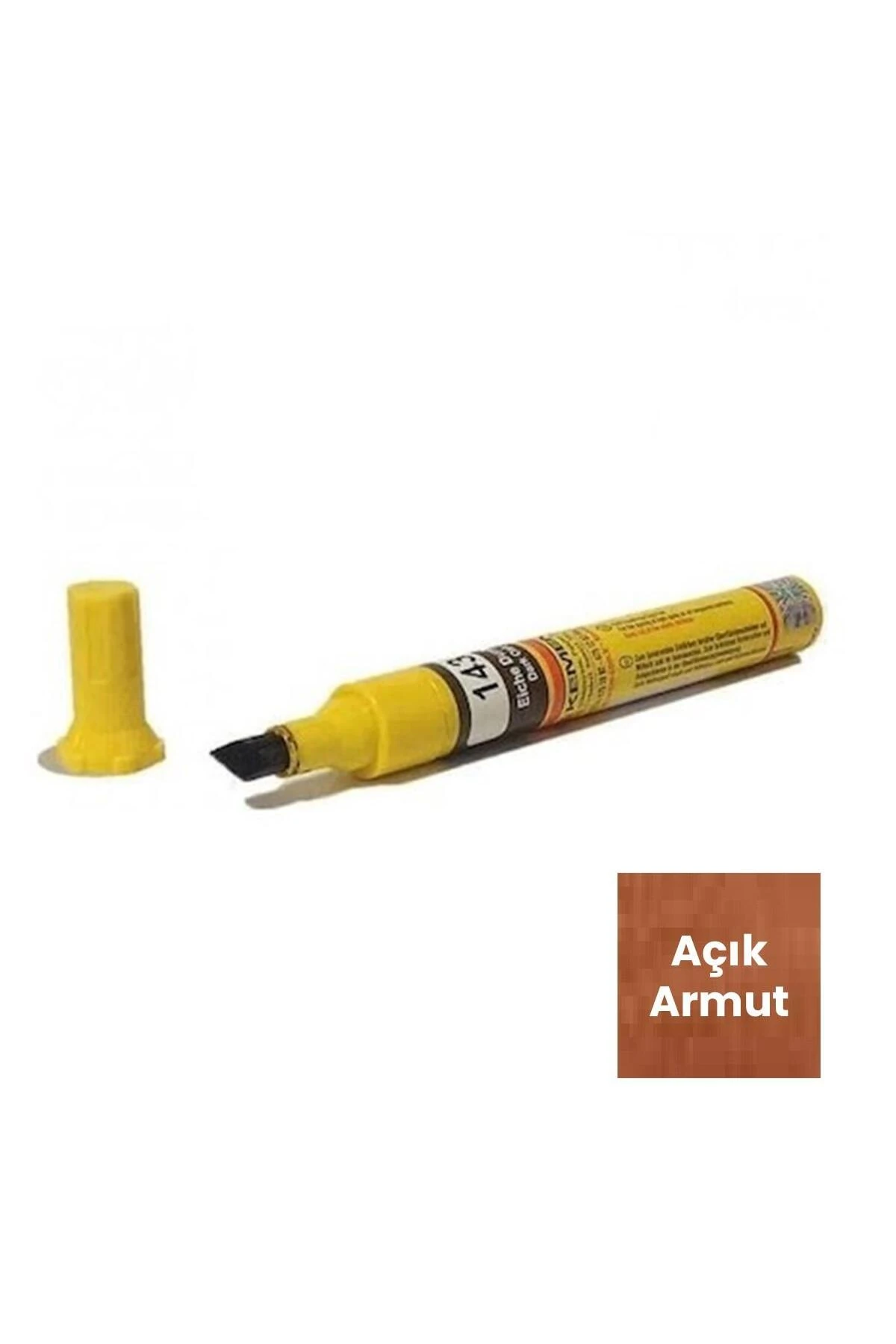 Yarı Örtücü Ahşap Rötuş Kalemleri 119 Açık Armut Ahşap Rötuş Kalemi