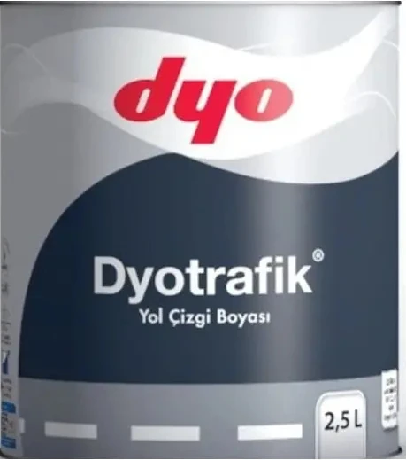 Trafik Yol Çizgi Boyası Krom Sarı 15 Lt