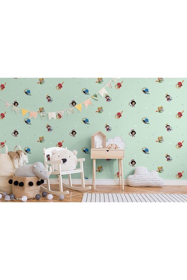Adakids 8912 Serie Karakter Desenli Çocuk Odası Duvar Kağıdı 8912-2