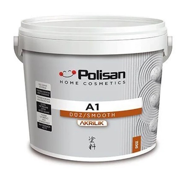 POLİSAN A1 AKRİLİK DÜZ 2,5 LT