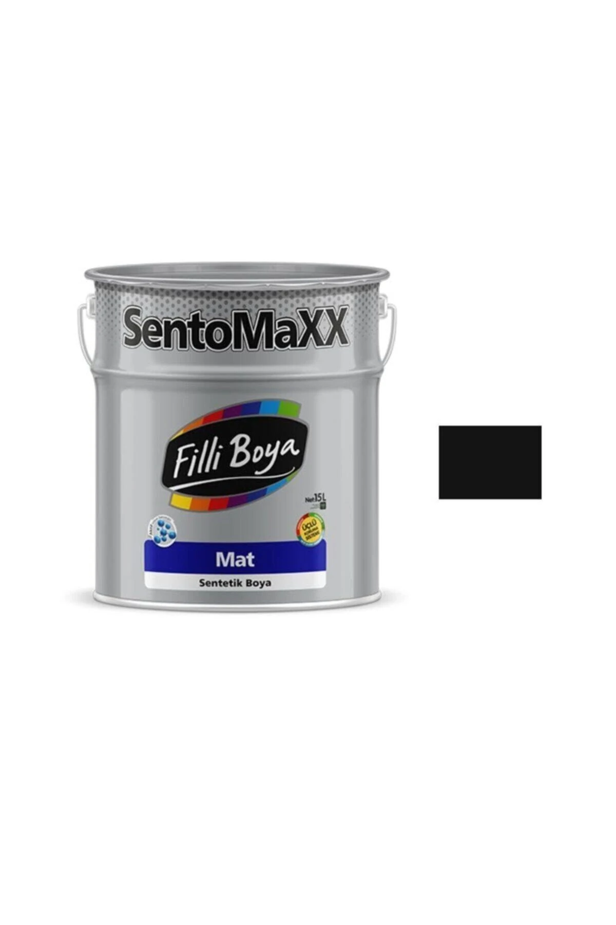 Filli Sentomaxx Yağlı Boya 2.5 Litre Mat ( Siyah )