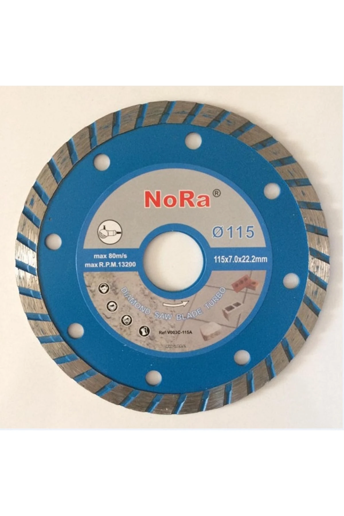 Elmas Beton Kesici Granit Kesici Seramik Kesici 115mm