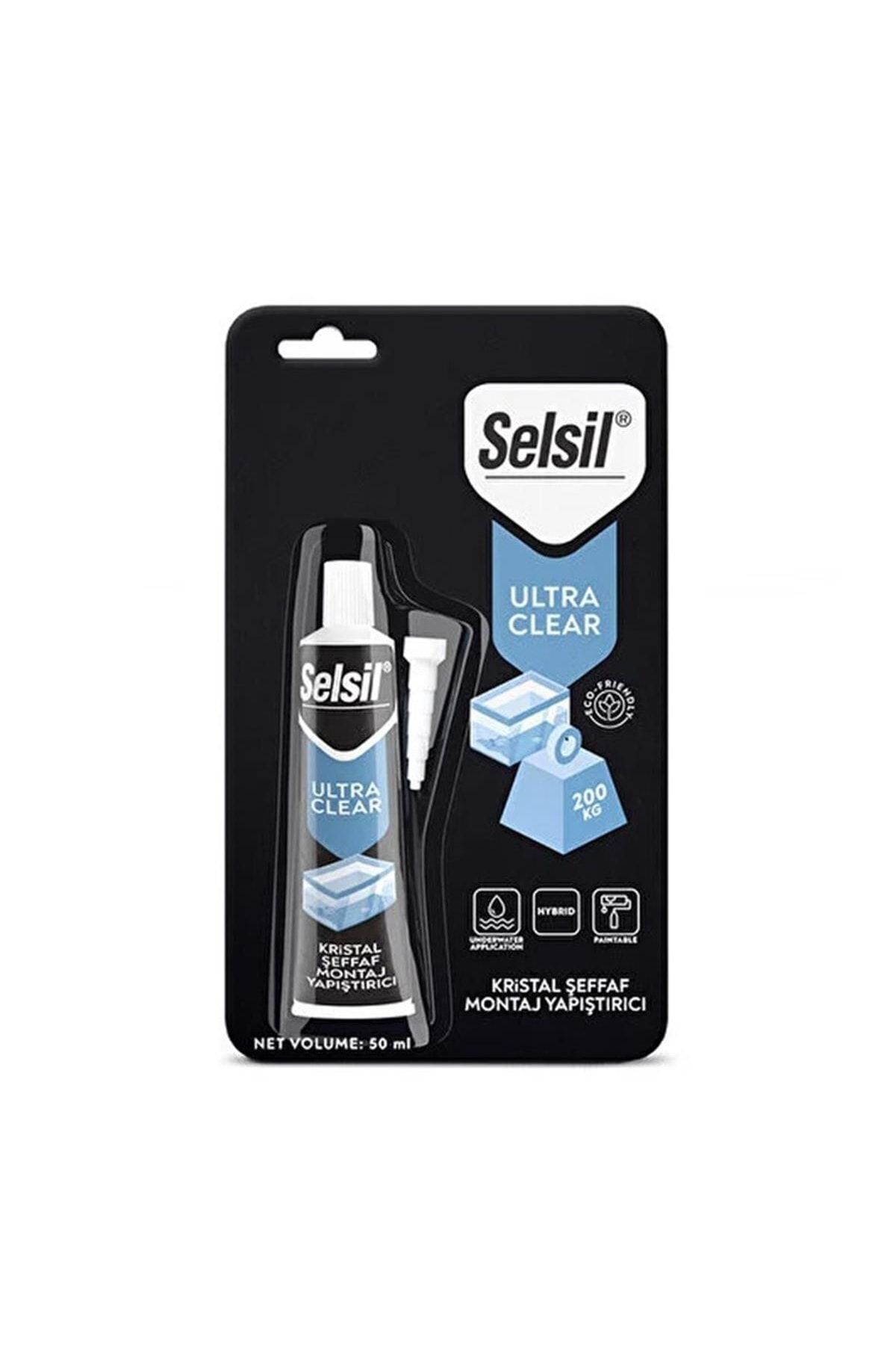 Ultra Clear Montaj Yapıştırıcı Şeffaf 50 Ml
