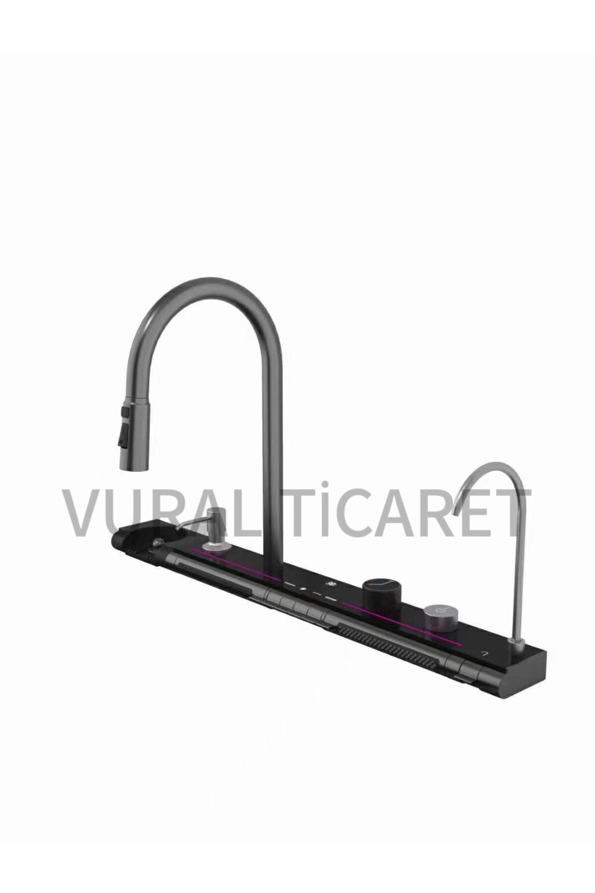 2024 Ultra Teknolojik Dijital Akıllı Ankastre Şelale  Evye 7 Fonksiyonlu