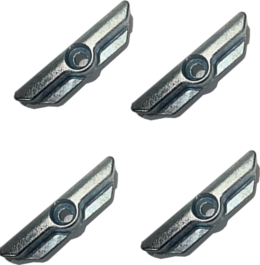 4 Adet İspanyolet Karşılığı- Pimapen Pvc Pencere ve Kapı Kilit Karşılığı (Standart Model)
