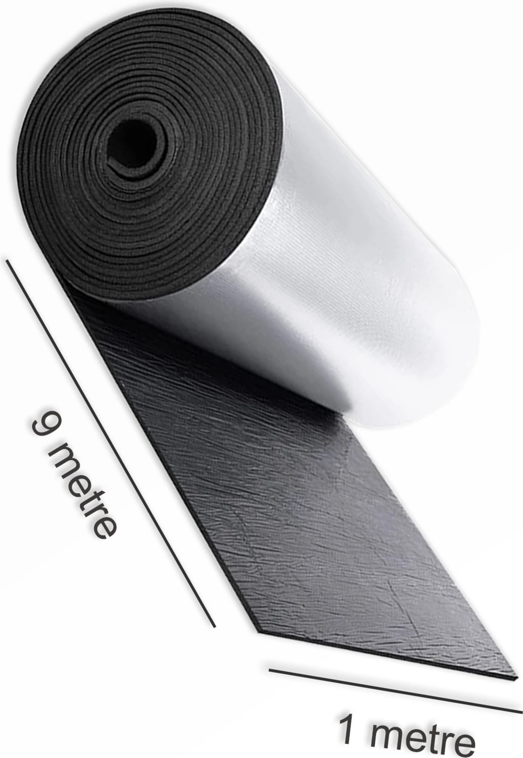 Kalorifer Petek Arkalığı 9 Mt x 1 Mt Rulo Isı Yalıtım Levhası Radyatör Arkası Polietilen Plaka