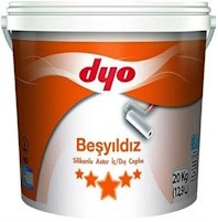 DYO BEŞYILDIZ İÇ VE DIŞ CEPHE SİLİKONLU ASTAR