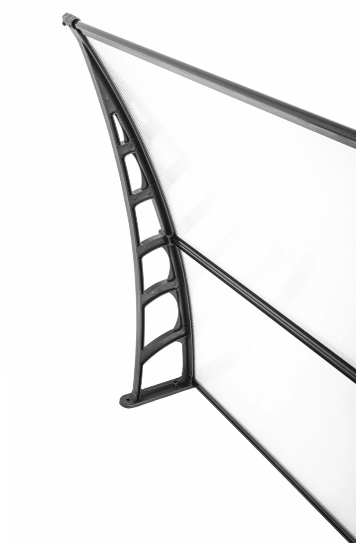 LUPIN Kapı Pencere Üstü Pratik Sundurma 105x240 - Şeffaf