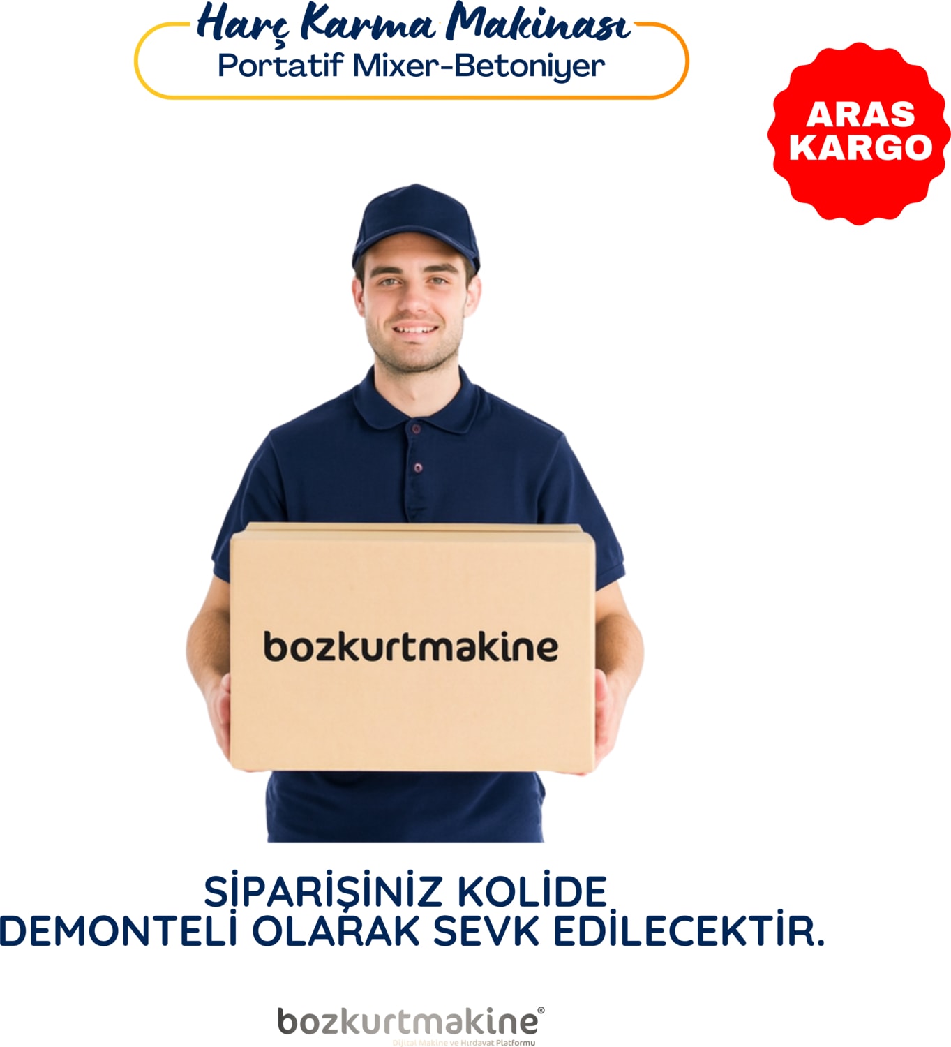 200 Litre Harç Karma Makinası (Betoniyer)