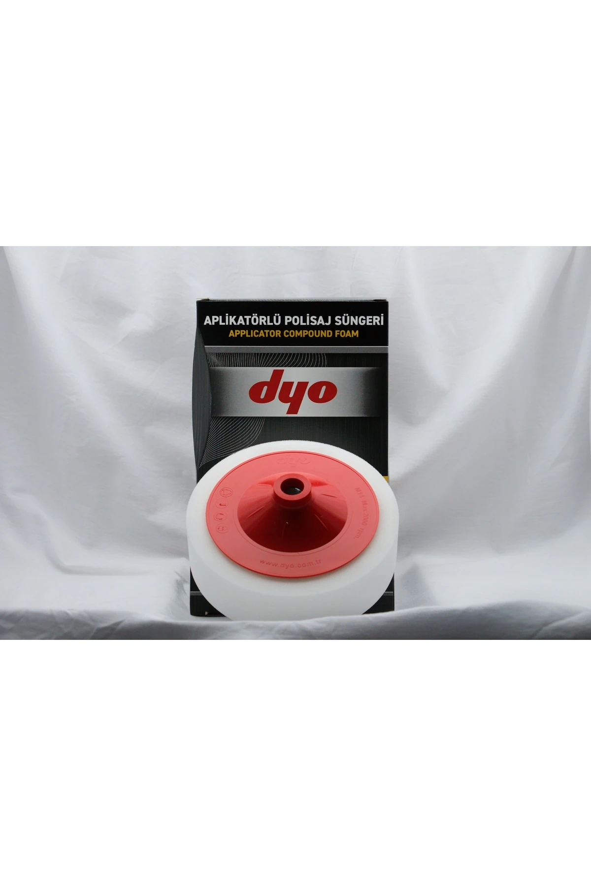 Aplikatörlü Polisaj Süngeri Beyaz