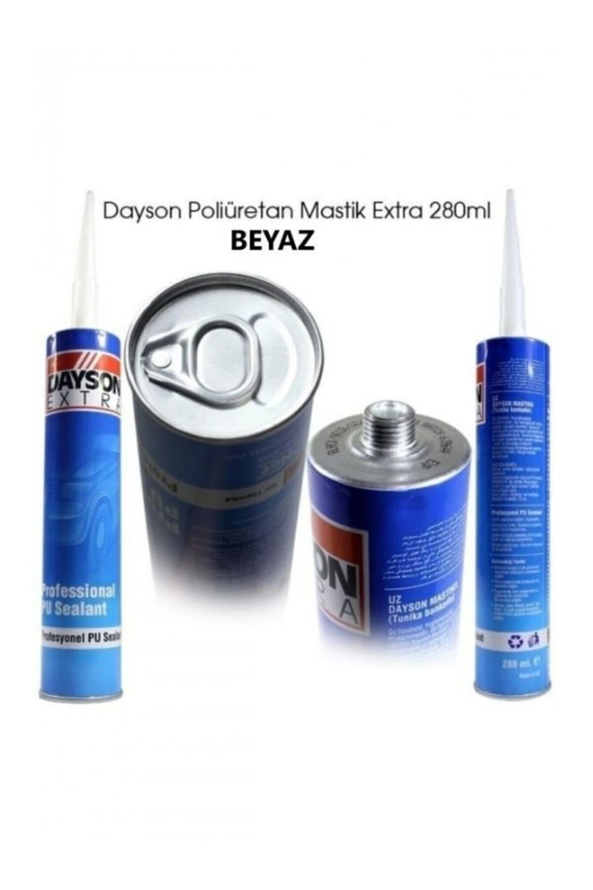 Extra Genel Amaçlı Profesyonel Pu Mastik Beyaz 280 ml