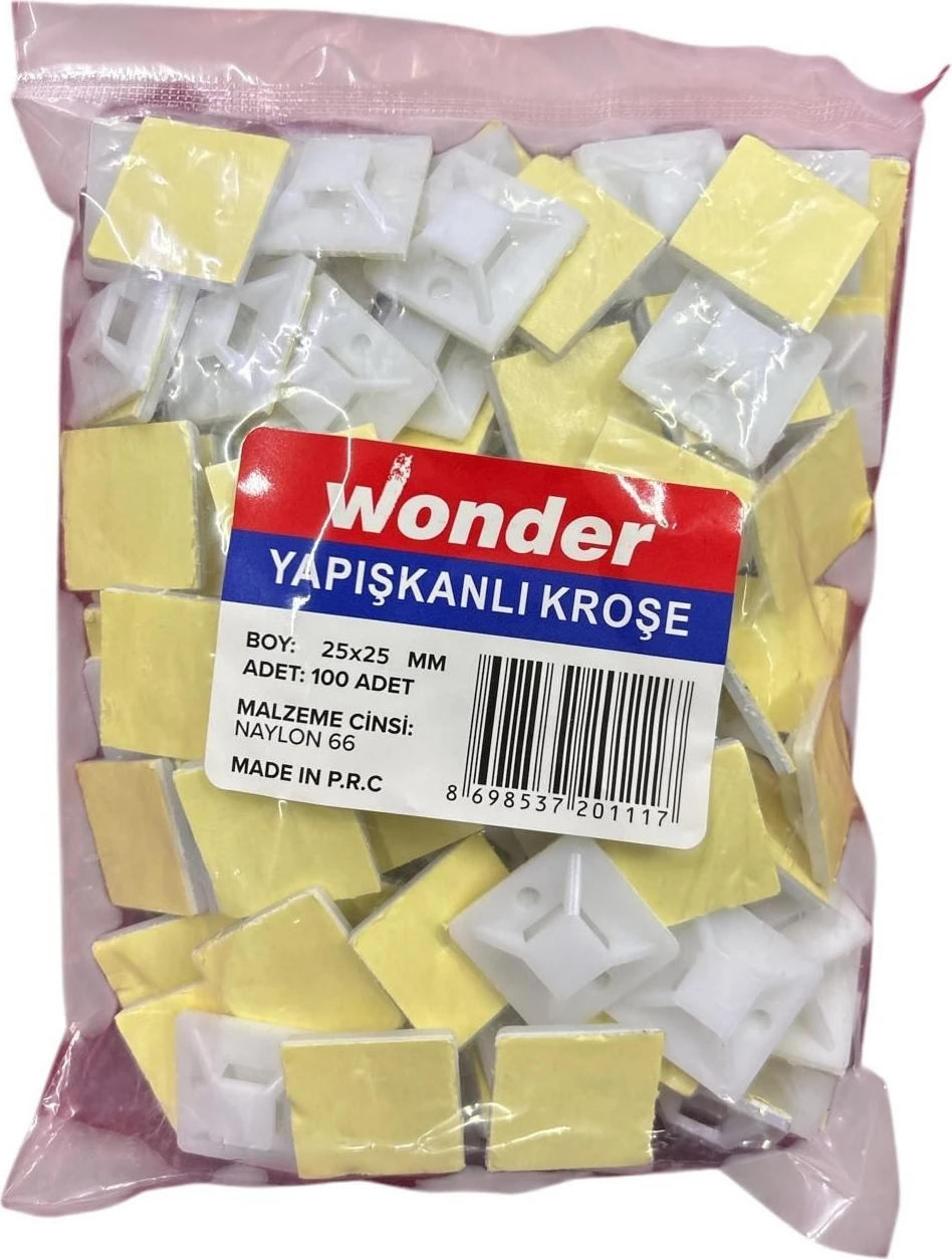 Ennalbur Wonder 25X25 Yapışkan Kroşe (100 Adet)