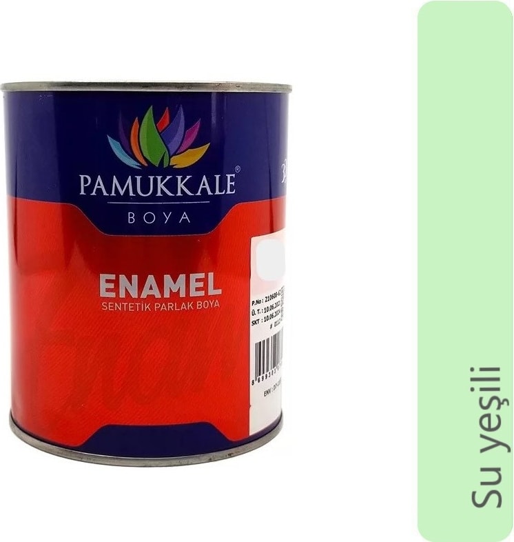 Enamel Parlak Sentetik Yağlı Boya Ahşap & Metal 0.75 kg Su Yeşili