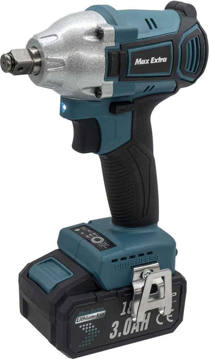 Max Extra MXP 6833 1/2 Akülü Somun Sökme 18 V. 3 Ah. Çift Akü