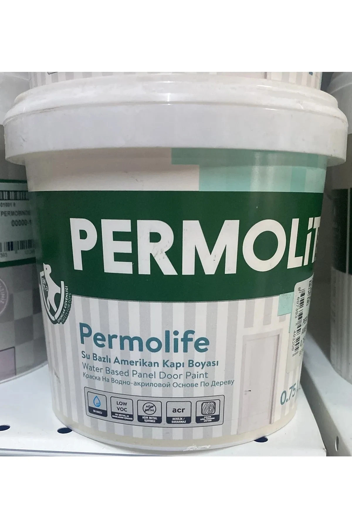 Su Bazlı Amerikan Kapı Boyası 0,75Lt