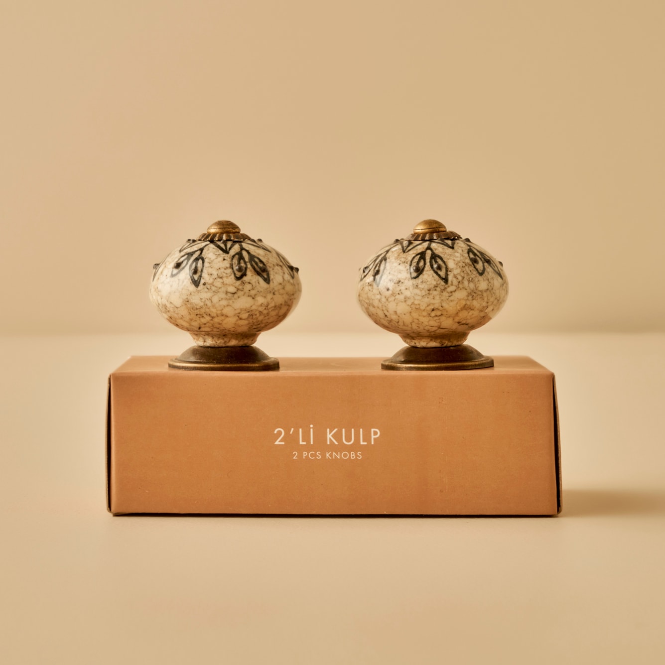 Gia Kulp 4'lü Krem (6,5x4x4 cm)