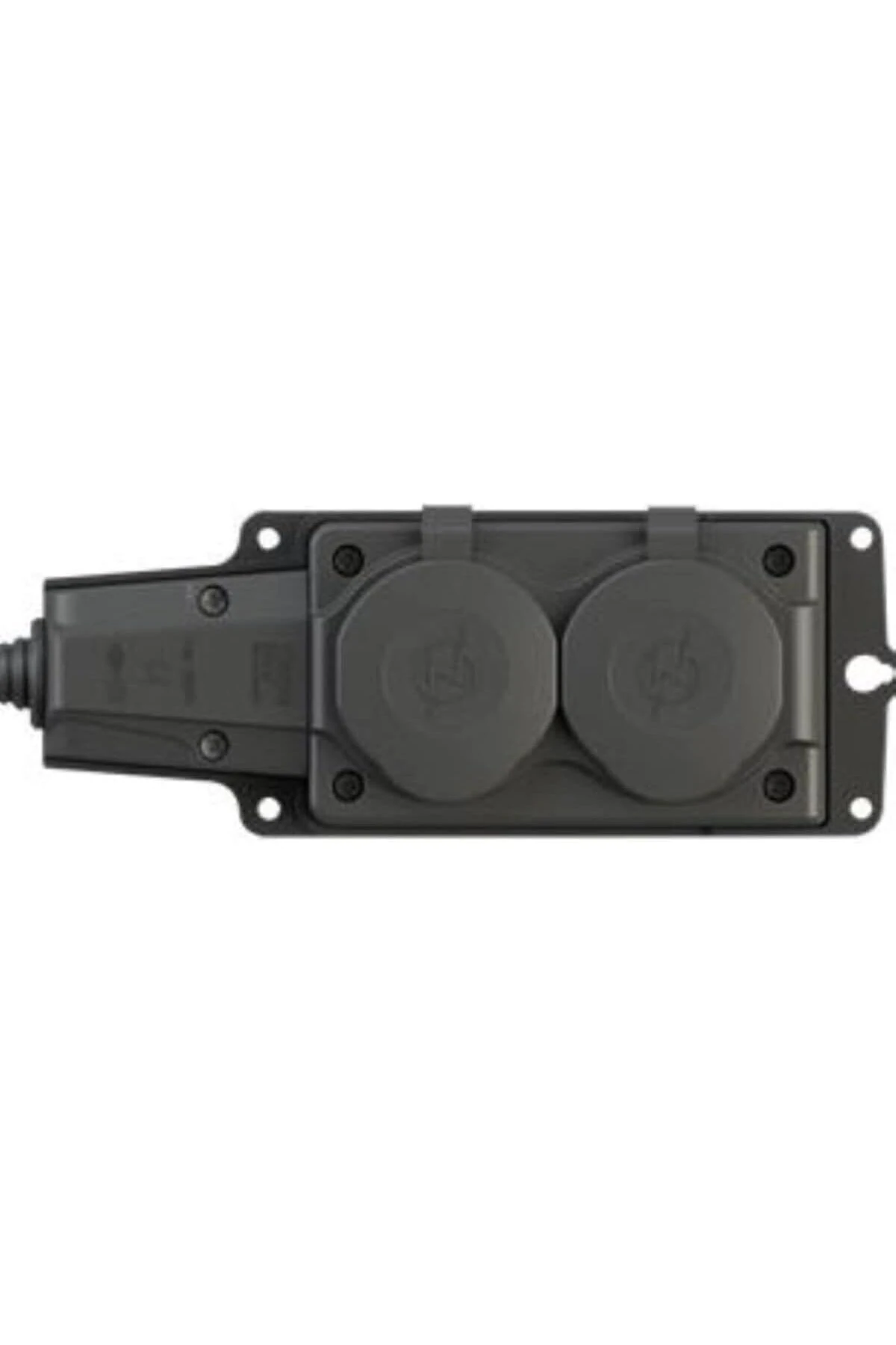 Kauçuk 1x16 A 2'li Grup Priz