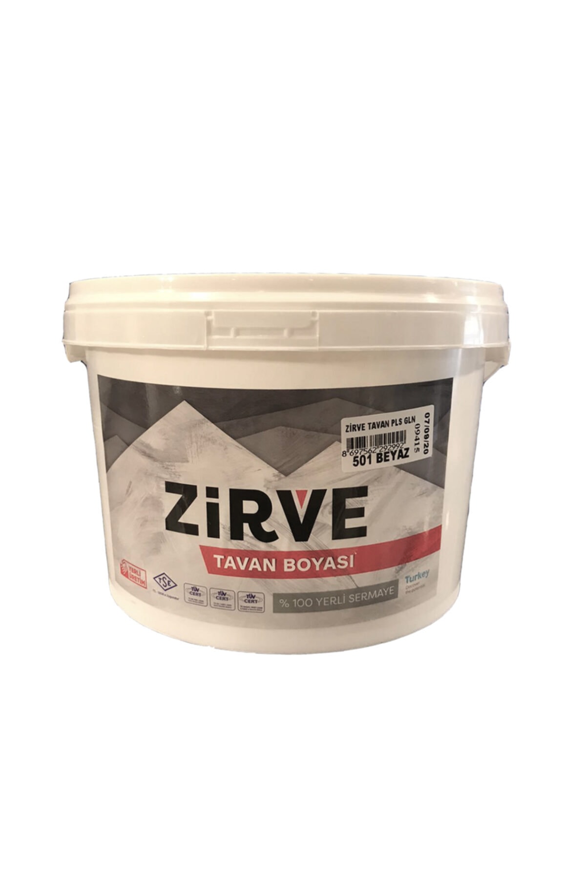 Plastik Tavan Boyası Beyaz 3 Kg