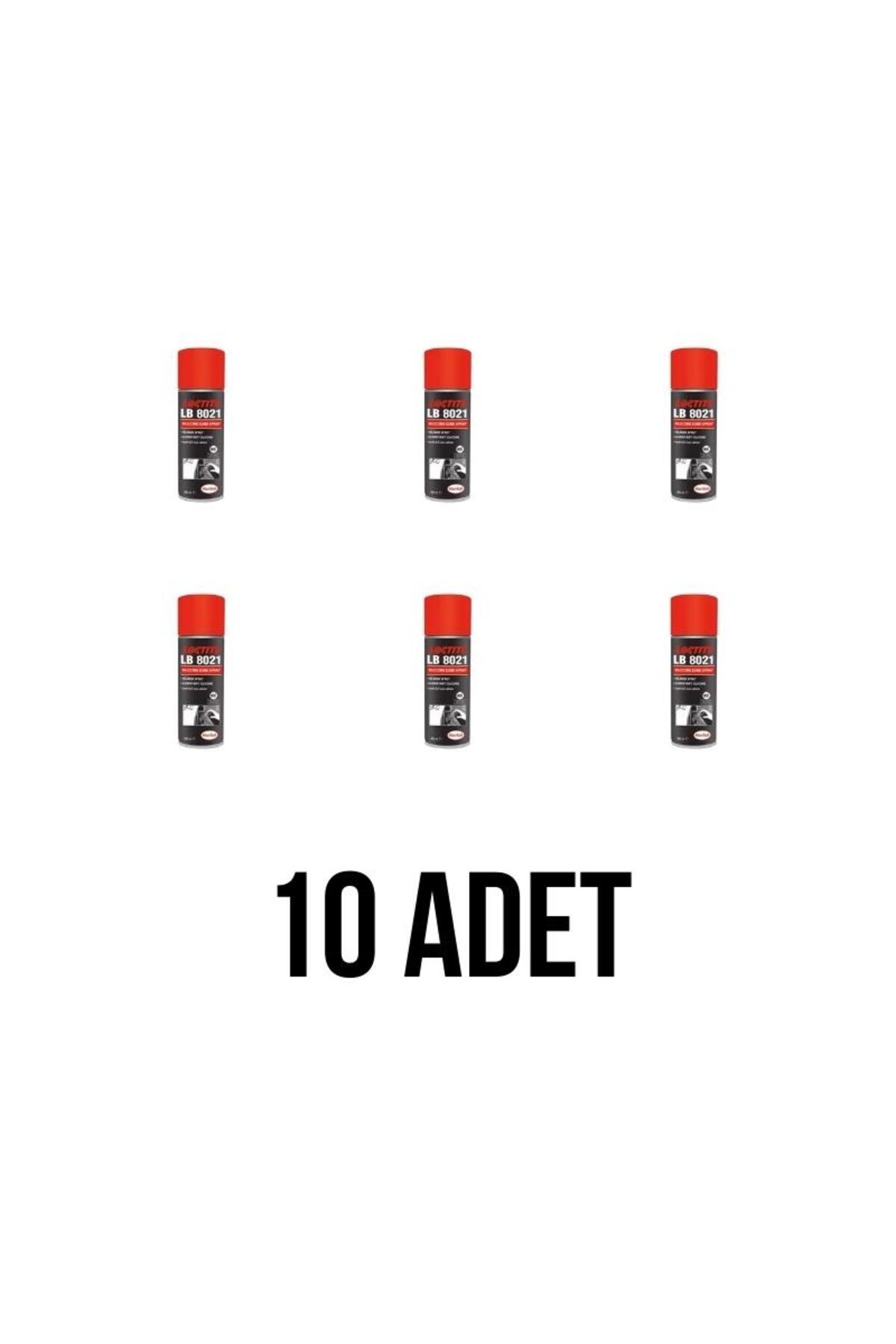 LB 8021 Genel Amaçlı Yağlayıcı Silikon Sprey - 400 ml. (10 Adet)