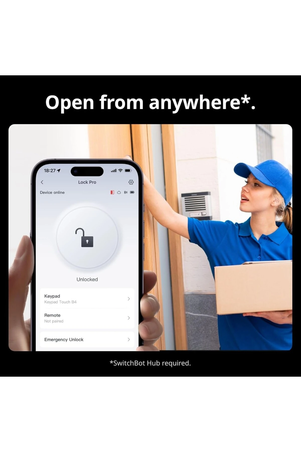 Smart Lock Pro, Anahtarsız Elektronik Akıllı Kapı Kilidi, Alexa ve Matter Destekli
