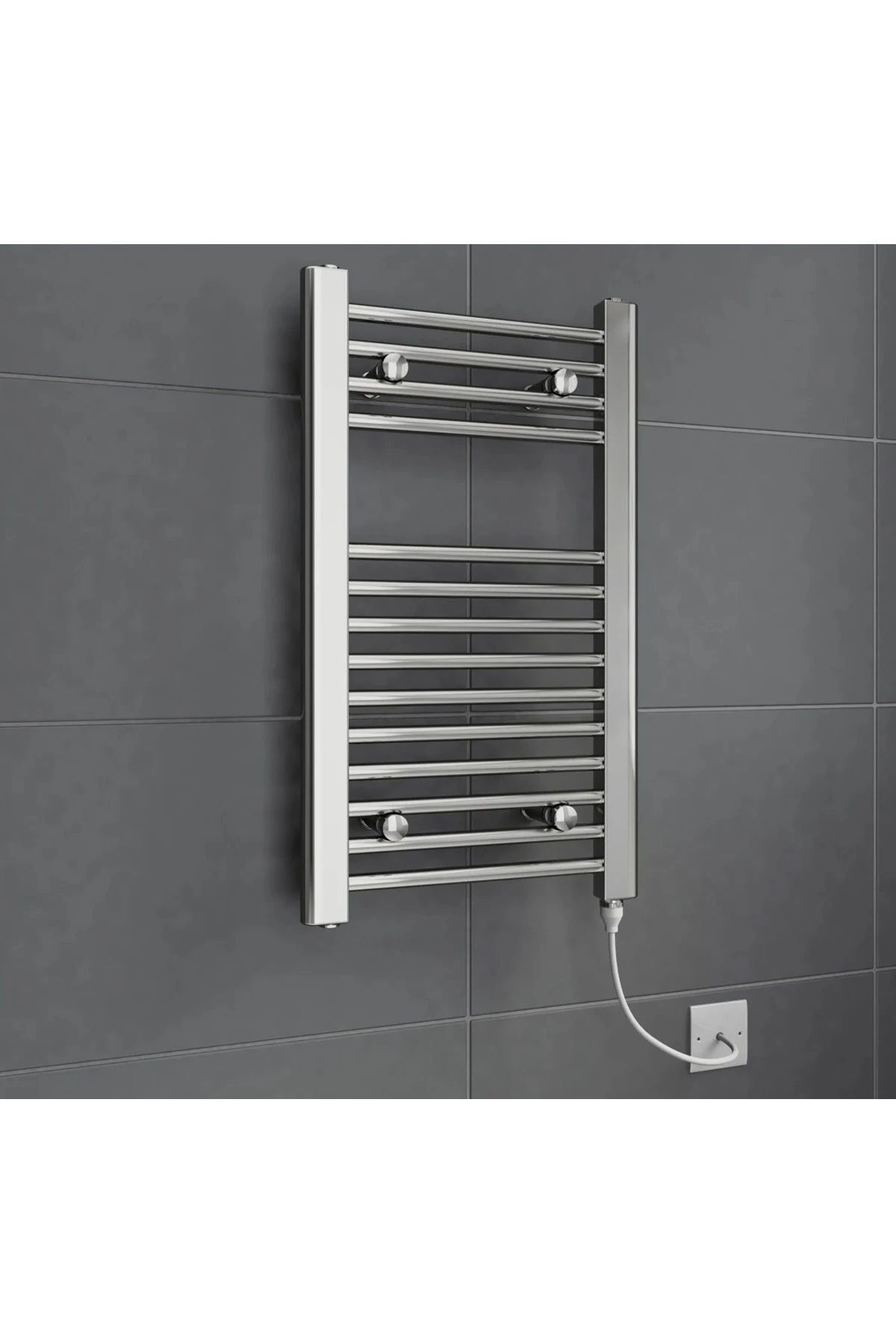 KROM TERMOSTATLI ELEKTRİKLİ ISITICI HAVLUPAN RADYATÖR 5 YIL GARANTİ ALMAN TEKNOLOJİ