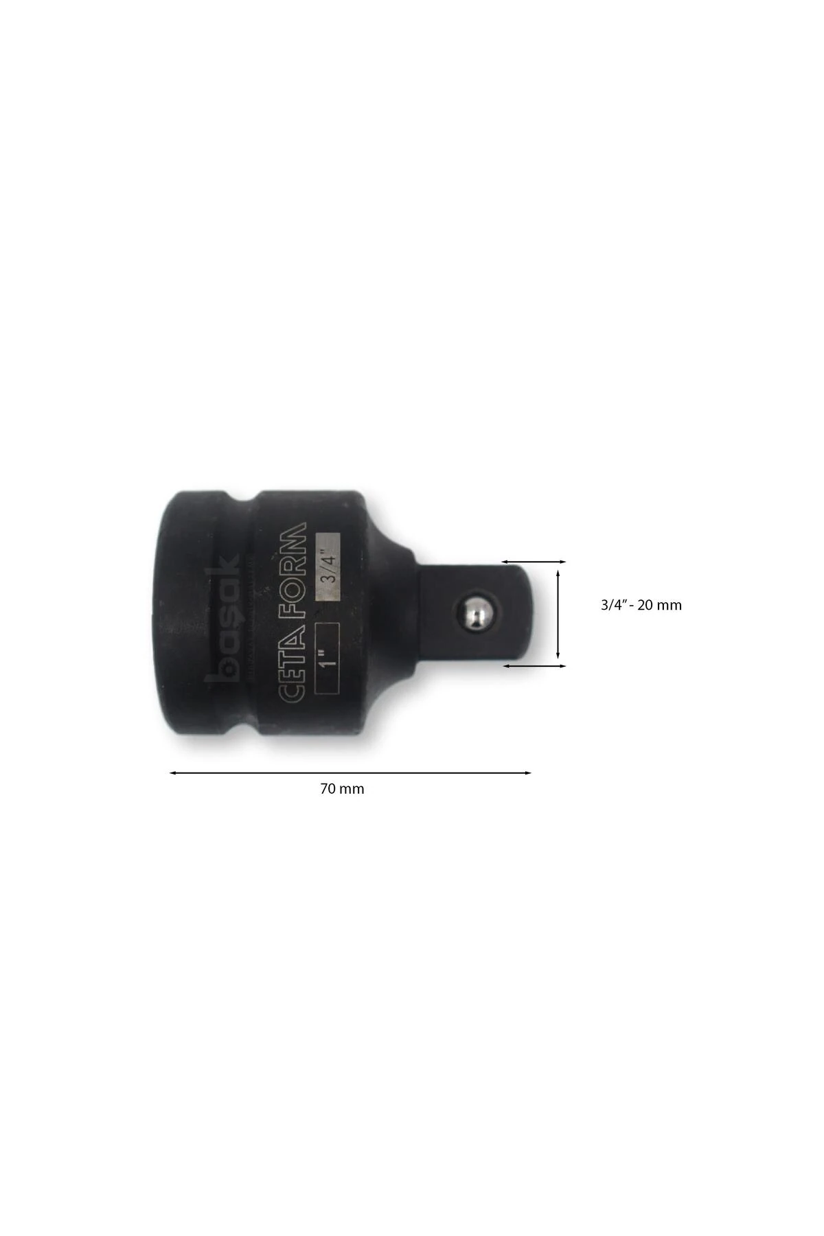 1-3/4 Havalı Lokma Adaptörü C81-91