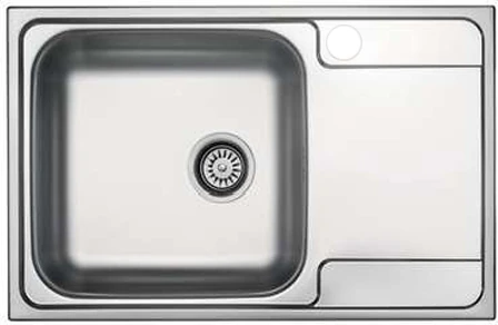 79 x 50 Mutfak Eviyesi 7950GR Keten Sağ Damlalıklı