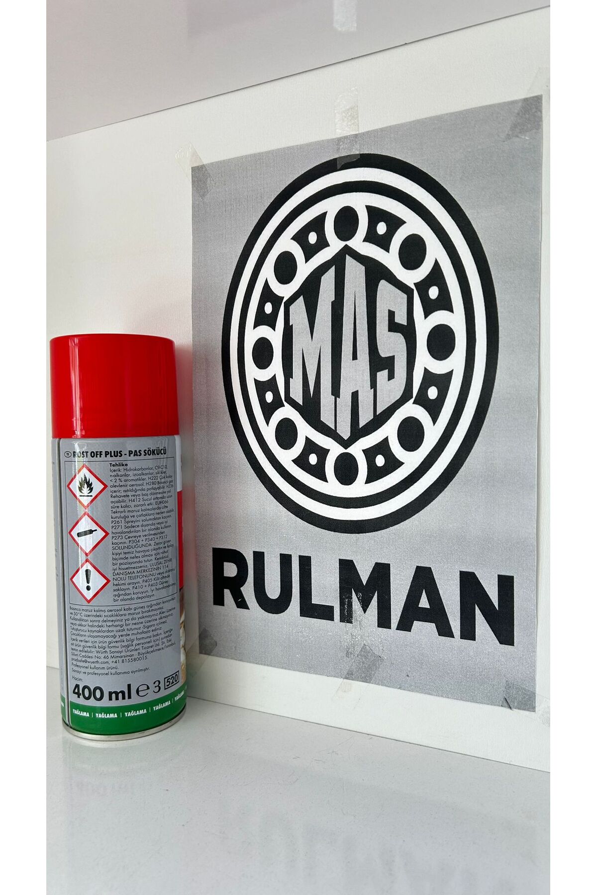 ROST OFF PLUS PAS SÖKÜCÜ ORGANİK MOLİBDEN KATKILI PAS SÖKÜCÜ 400 ML.