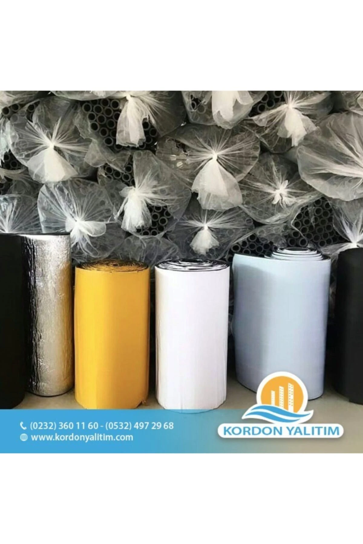 19 Mm 120 Cm 12 M2 (1 PAKET) Karavan / Oto Ses Isı Yalıtım Folyolu Yapışkanlı Kauçuk Izolasyon