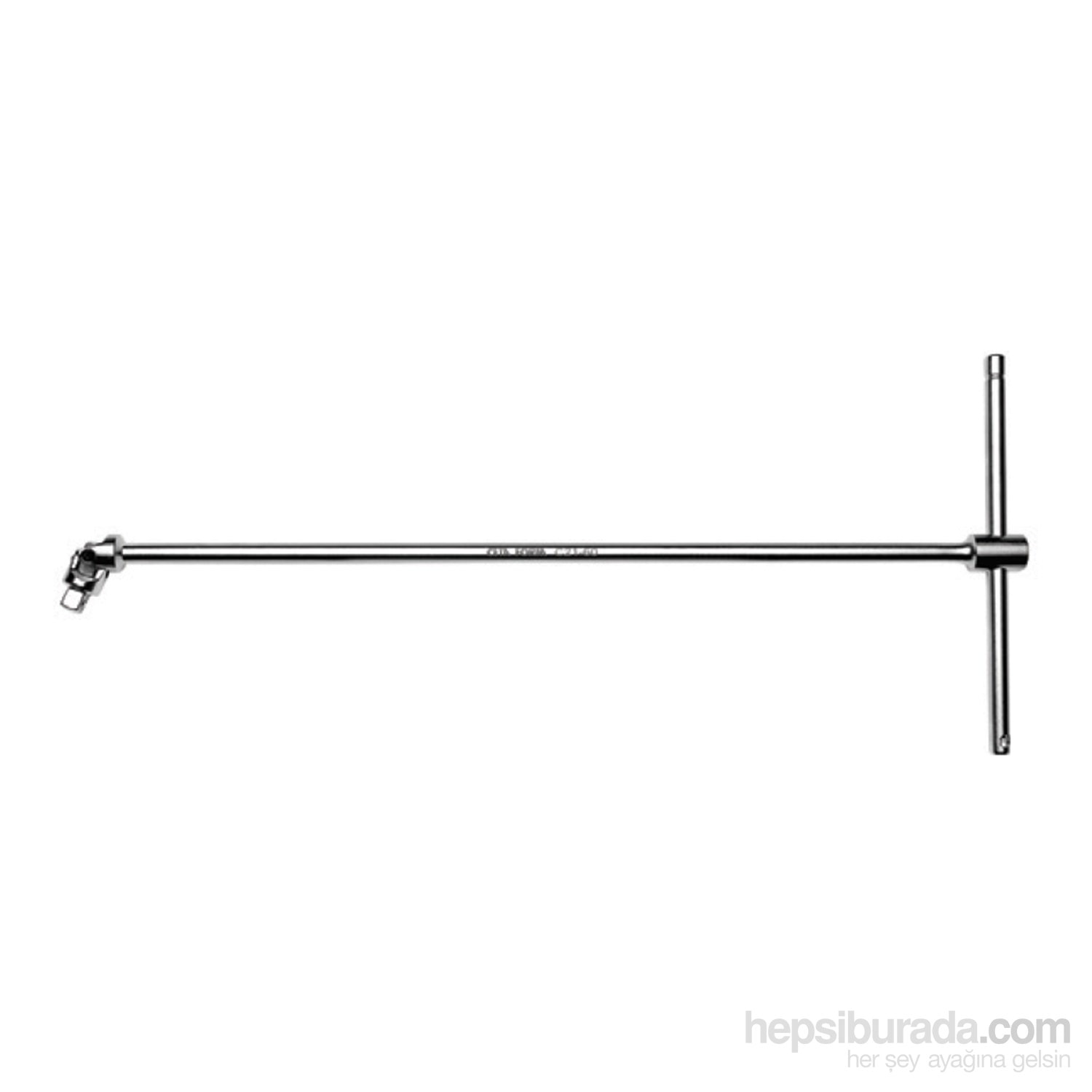 C01-60 1/4” T Saplı Flex Oynar Başlı Lokma Kolu