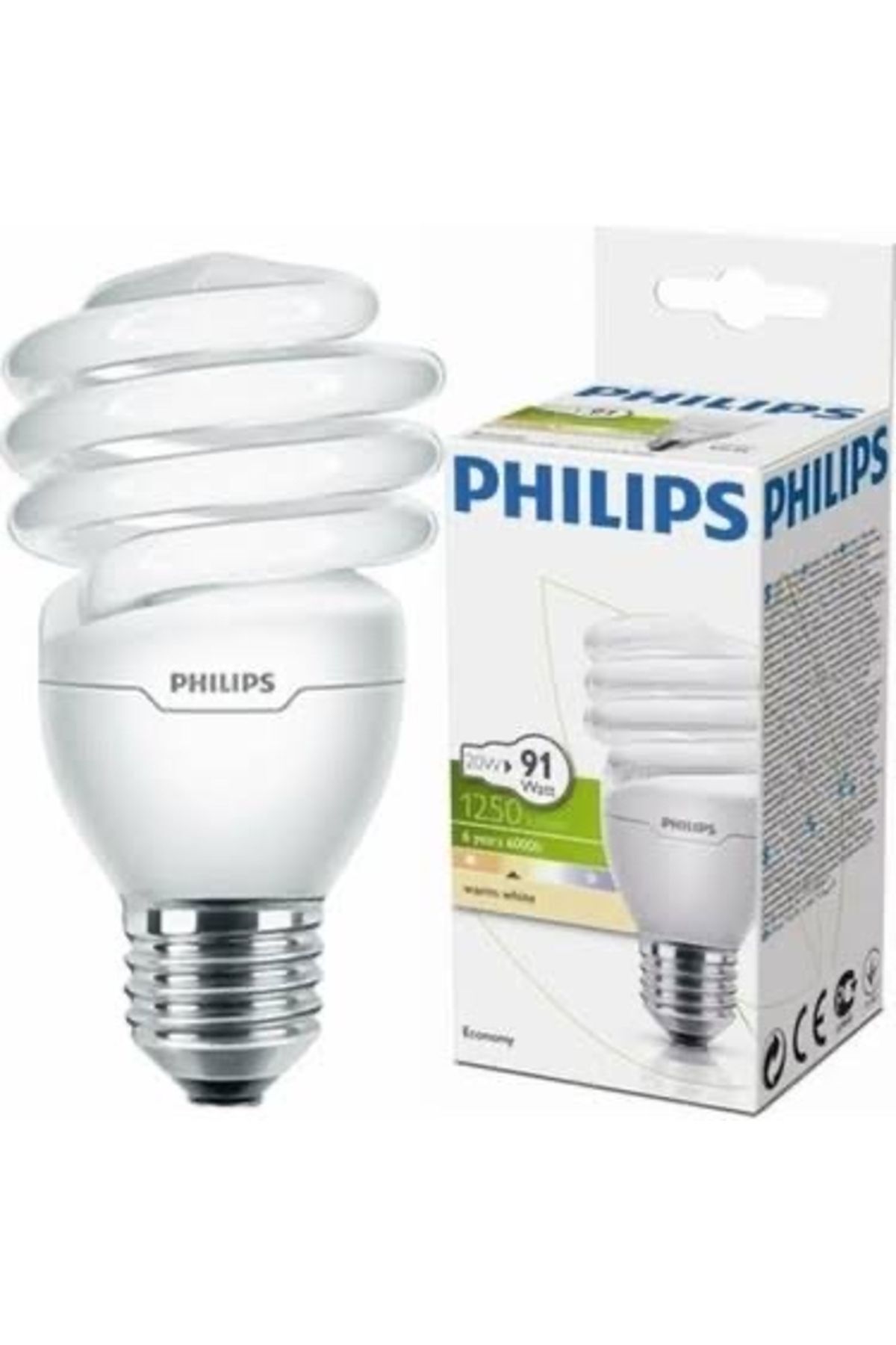 Econmy 20w/91w 1250 Lumen 827 /sarı Işık/e27 (1 ADET FİYATIDIR)