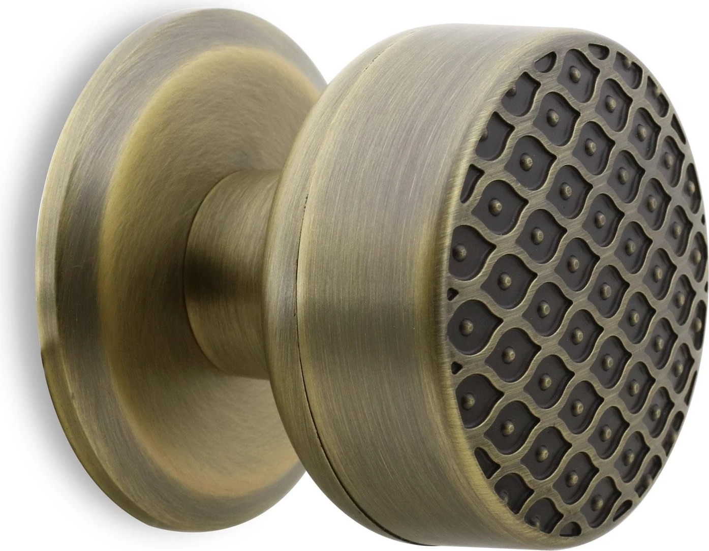 Kestila Antik Sarı Kapı Tokmağı Topuzu Kolu Metal Tokmak