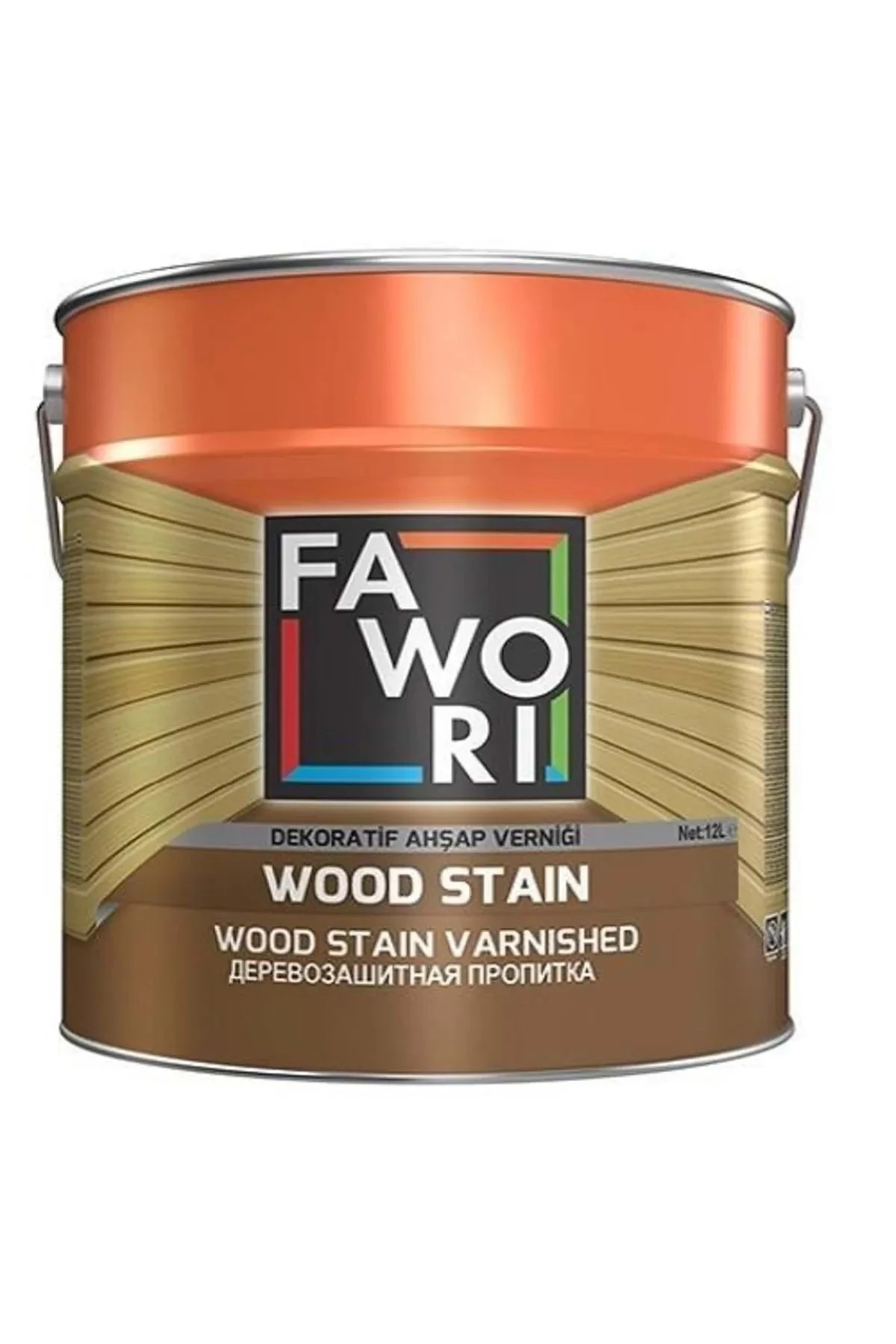 Wood Stain Vernikli Ahşap Koruyucu Ceviz