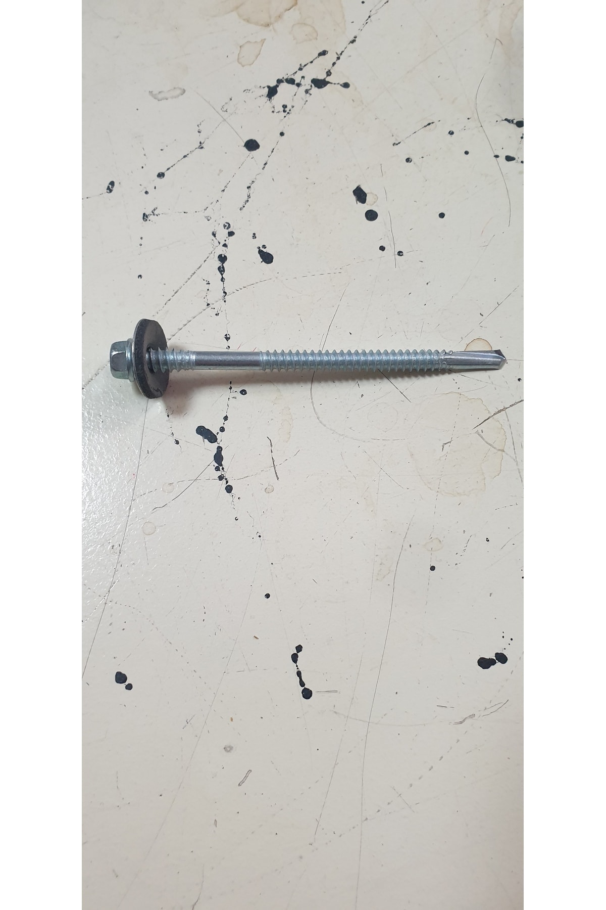 5,5x90mm-çatı Vidası-matkap Uçlu-trapez Sac Vidası-akıllı Vida (PK./AD.: 100ADET)