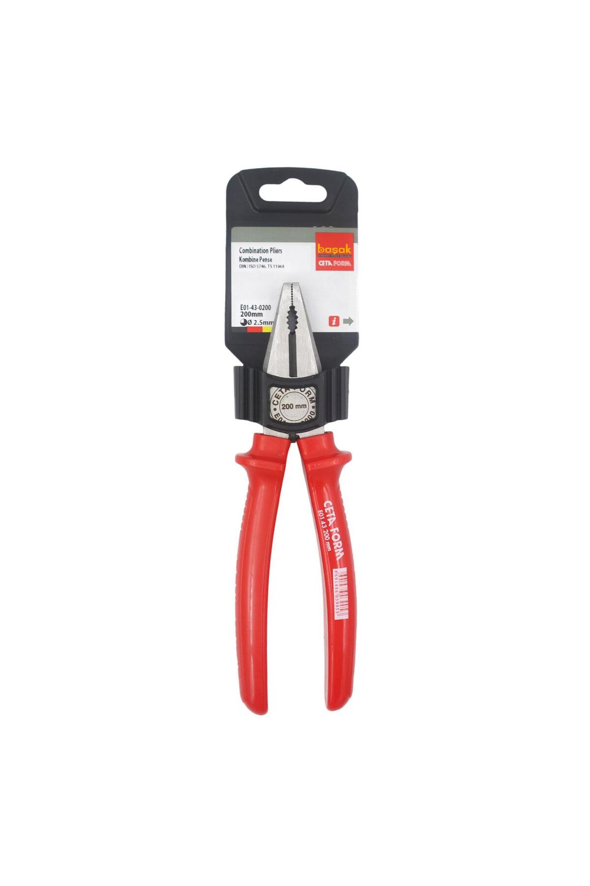 200 Mm Kombine Pense Polisajlı-unigrip Sap E01-43-0200