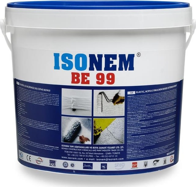 Isonem BE99 Elastik Dış Cephe Boyası 18 kg