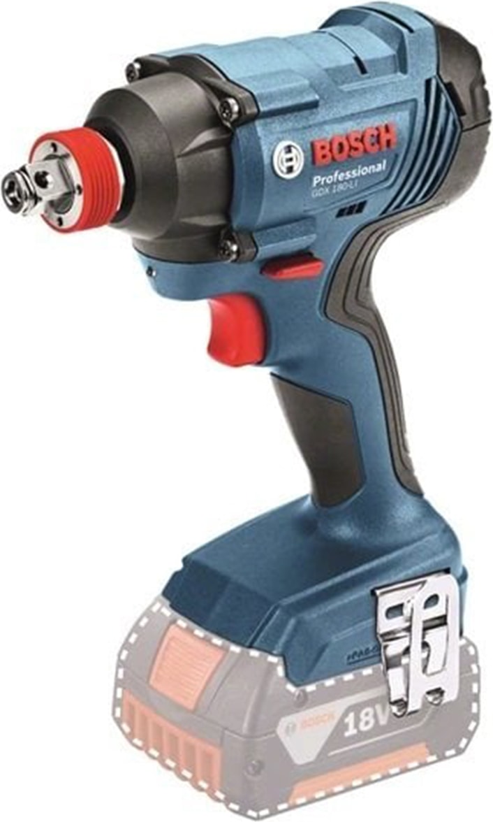 BOSCH Professionel Gsr 185-LI + Gdx 180-LI + Gws 180-LI (2x 4.0 Ah, Gal 18V-40) + Raf Toolbag In Carton - 0615990N3P