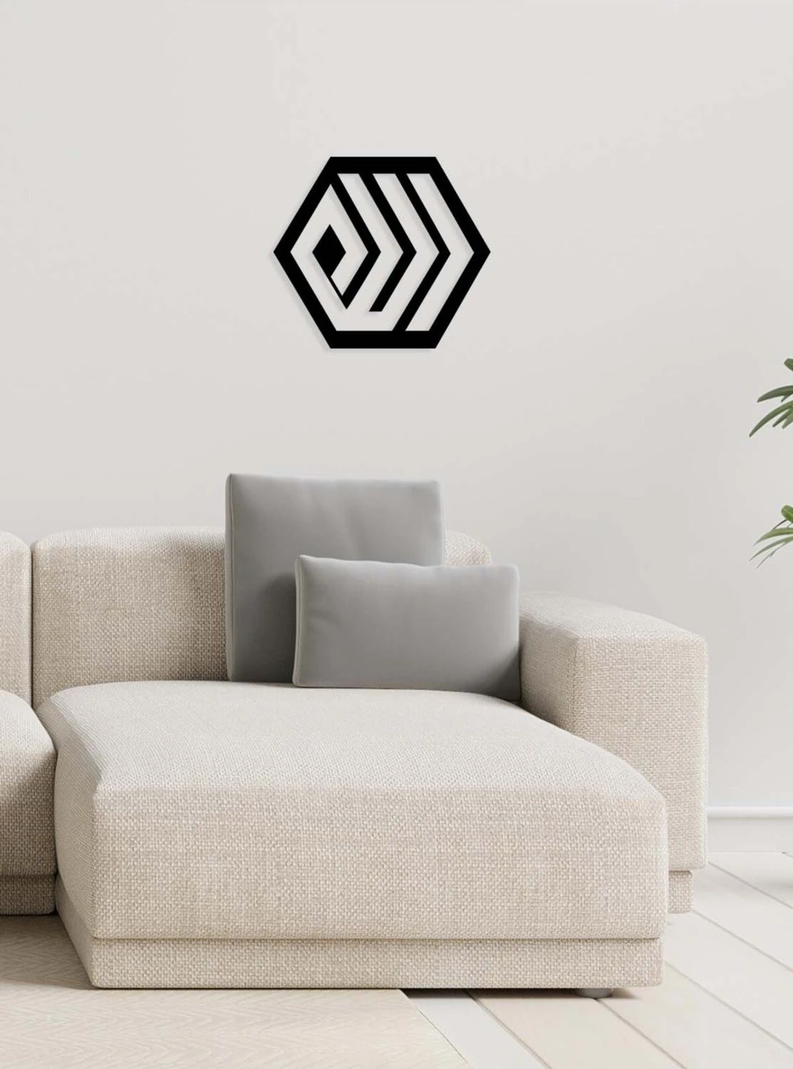 -Allah Islami Metal Tablo - Islami Ev Dekorasyonu - Dini Duvar Tabloları - 44 X 50 - Cm - Sıyah-Islm-097