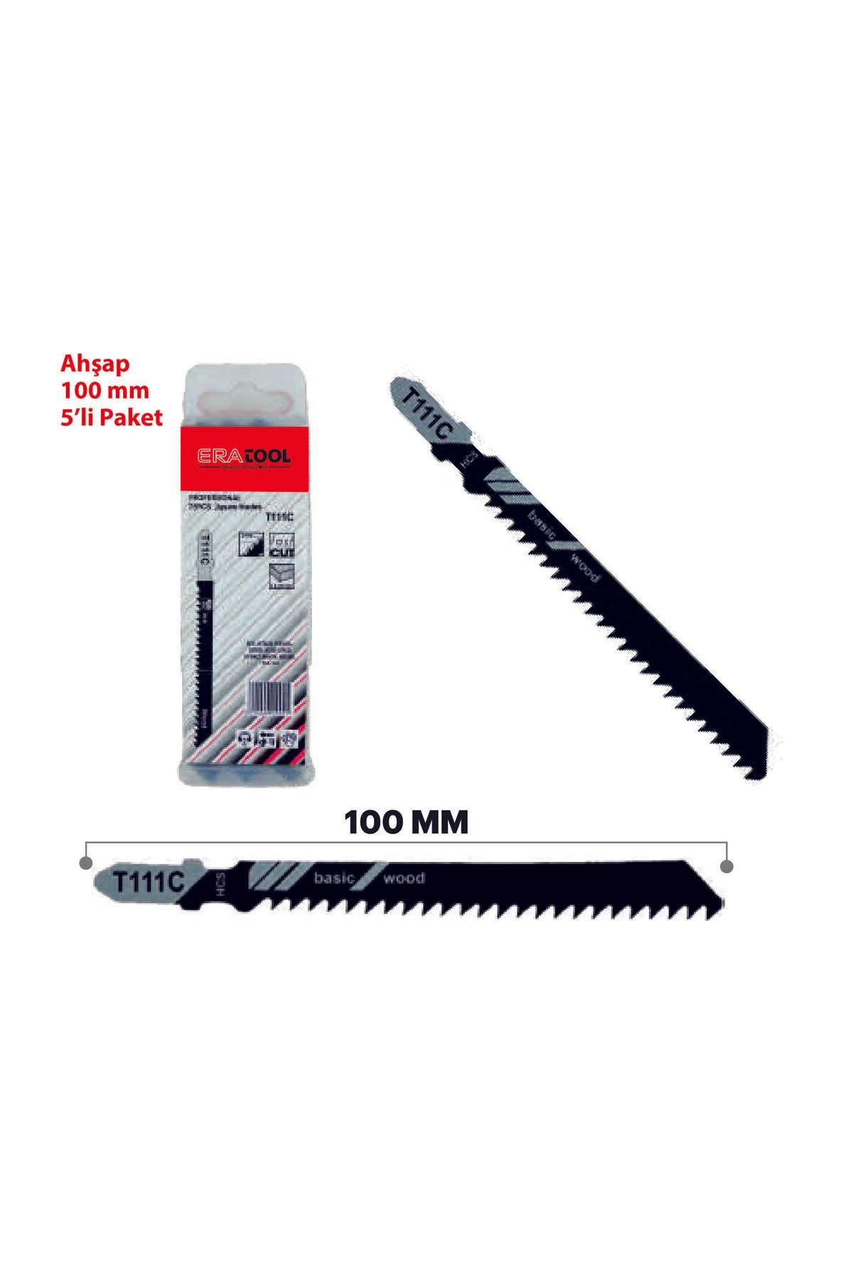 DEKUPAJ TES.BIÇAĞI T111C AHŞAP PK:5 ERA51865 ERATOOL