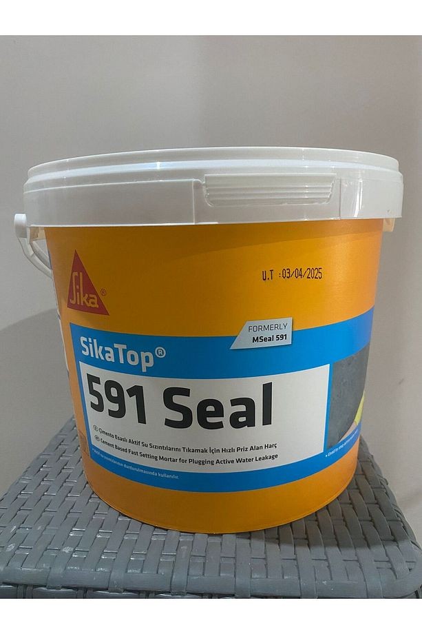 Top-591 Seal Çimento Esaslı Aktif Su Sızıntılarını Tıkamak İçin Hızlı Priz Alan Harç 5Kg